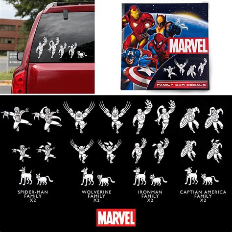 decal marvel|marvel decals for cars.